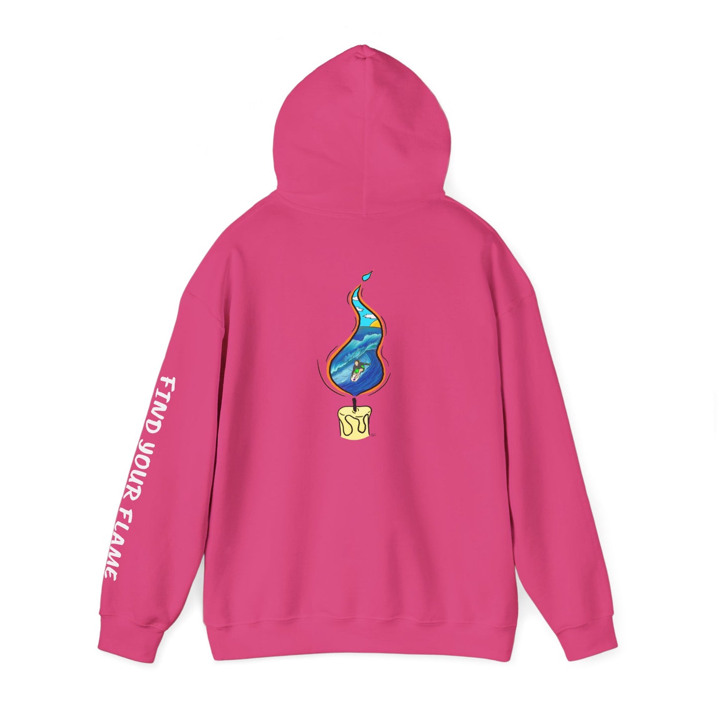 Cozy Hoodie For The Surfer’s Who Found Their Flame