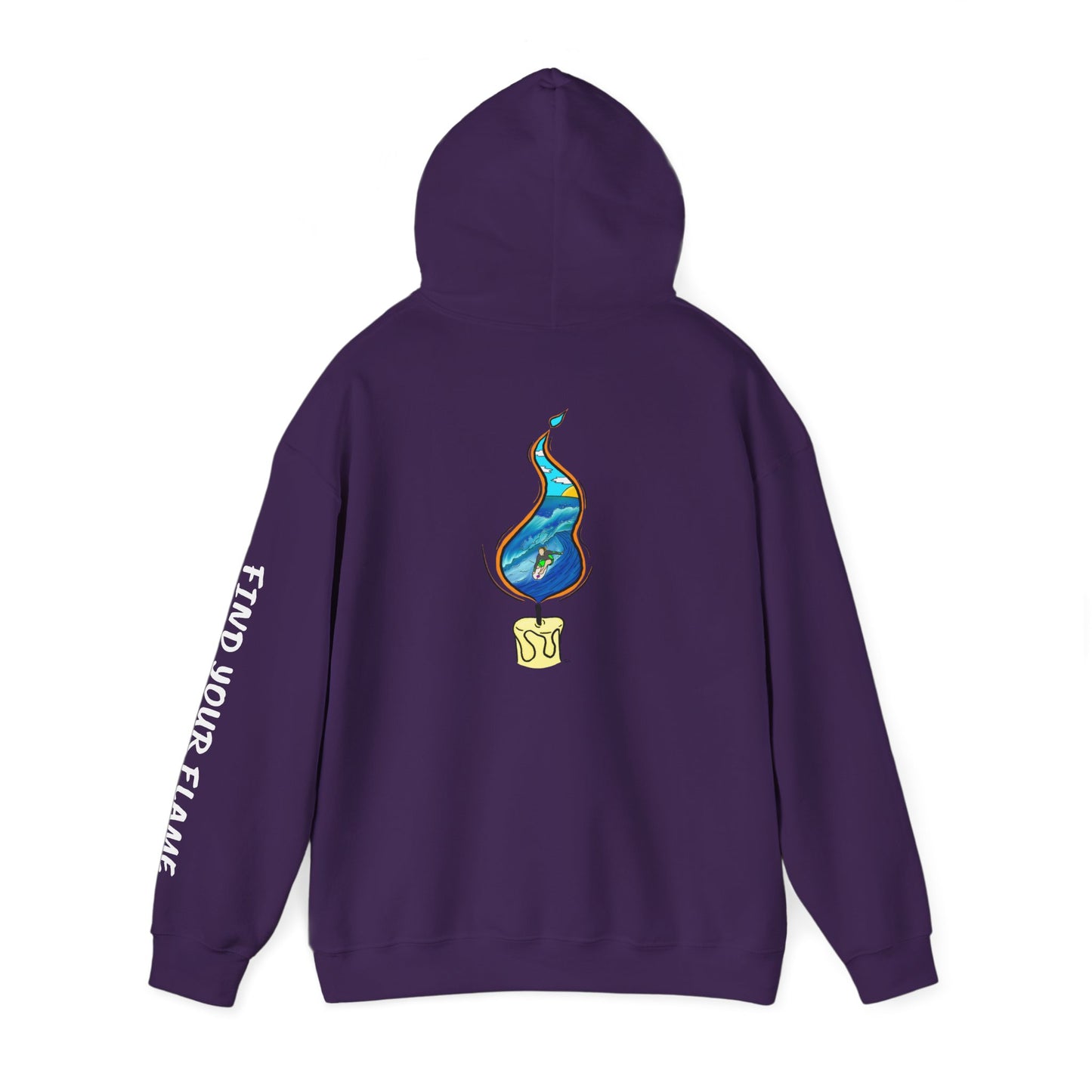 Cozy Hoodie For The Surfer’s Who Found Their Flame