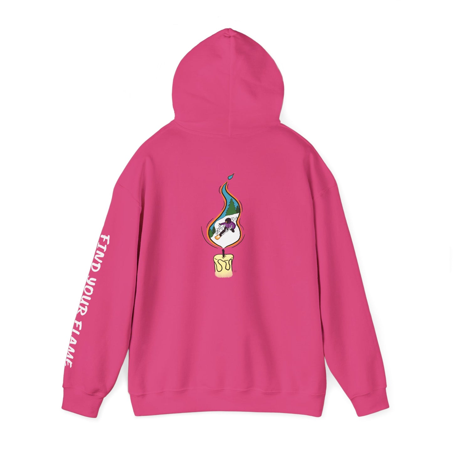 Cozy Hoodie For The Snowborder's Who Found Their Flame