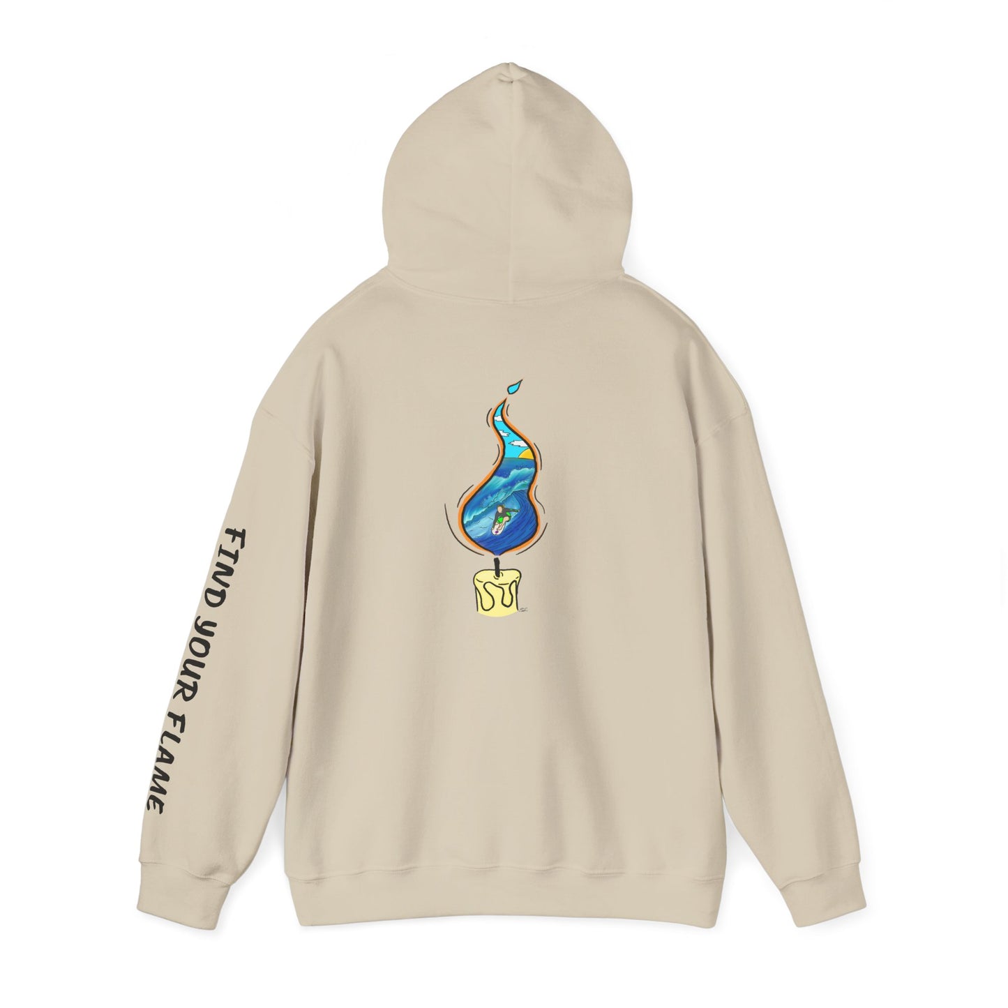 Cozy Hoodie For The Surfer’s Who Found Their Flame