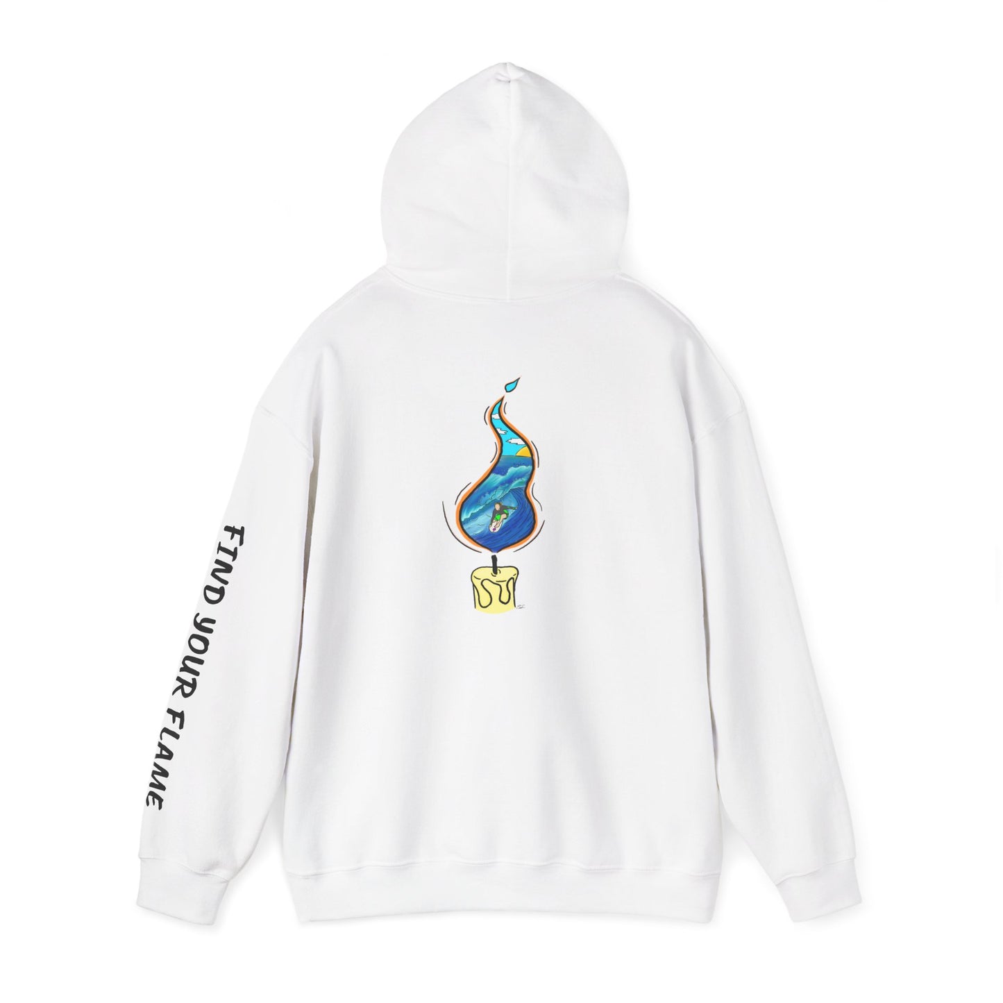 Cozy Hoodie For The Surfer’s Who Found Their Flame